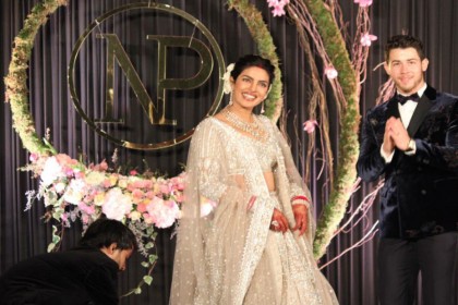 Priyanka Chopra Nick Jonas Wedding reception