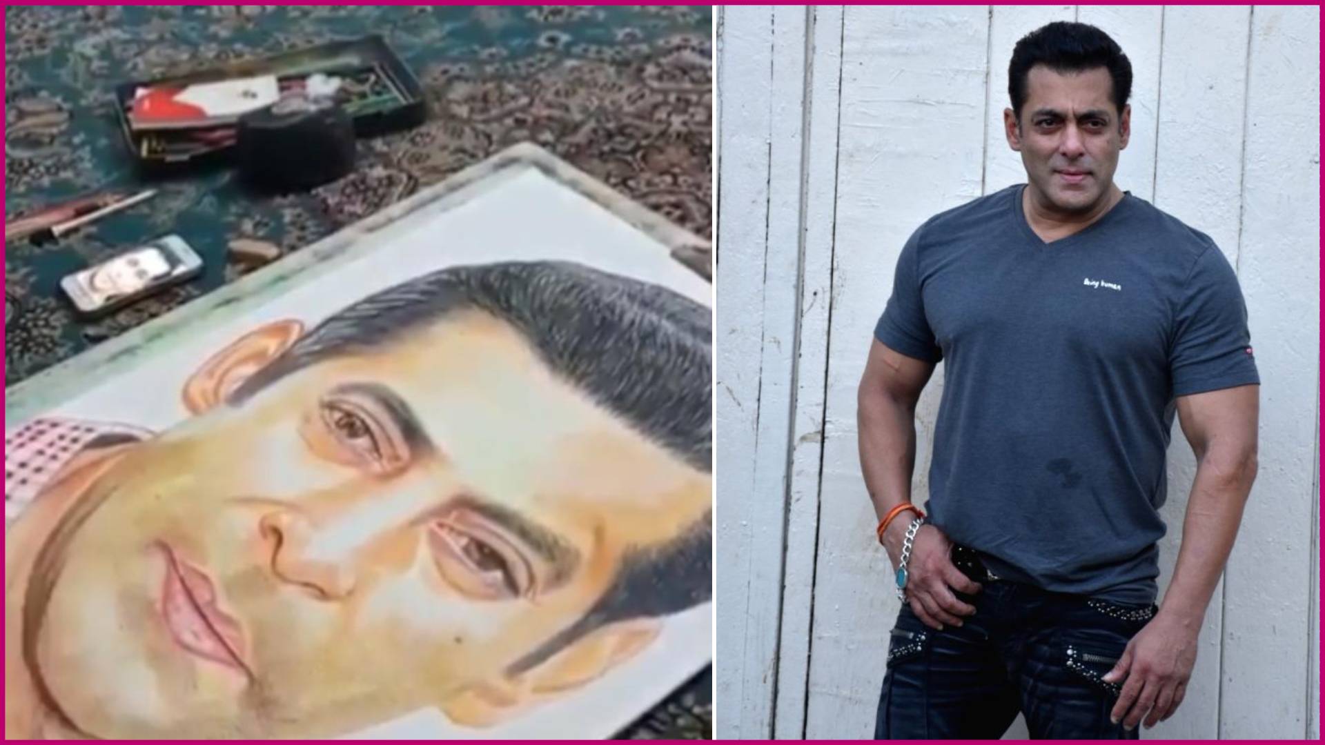 Salman Khan sketch: सलमान खान ने इस खास अंदाज में किया अपनी ईरानी फैन का शुक्रिया, वीडियो हुआ वायरल