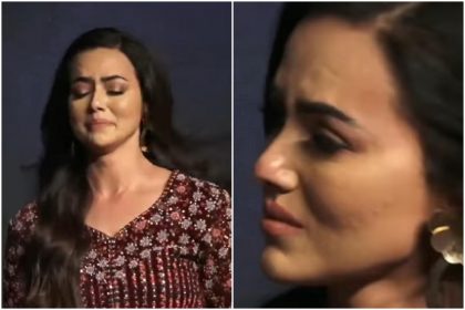 Sana Khan: सना खान वेब सीरीज के प्रमोशन के दौरान स्टेज पर ही फूट-फूट कर रोने लगीं, यहाँ देखें वीडियो