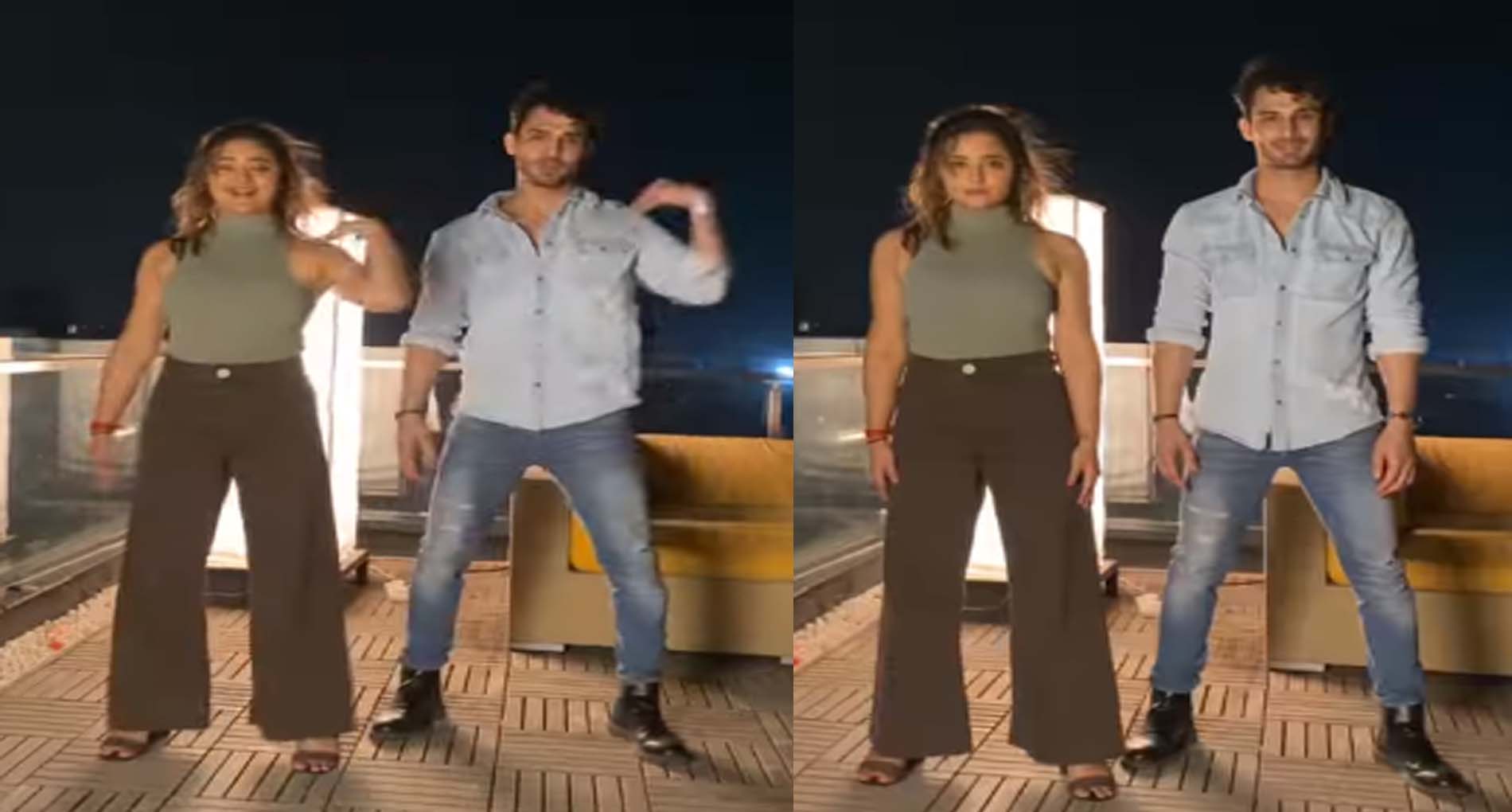 Rashami Desai Dance Video: उमर रियाज़ संग रश्मि देसाई का जोरदार डांस! देखें मजेदार वीडियो