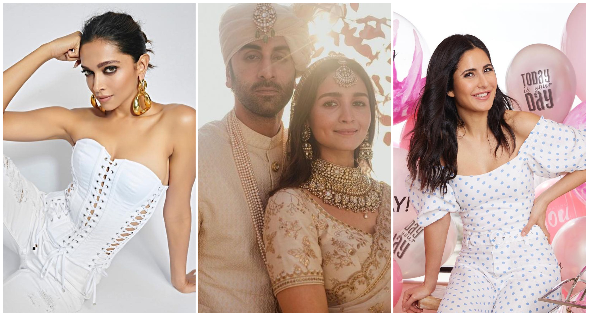 Ranbir-Alia की शादी पर EXs Deepika Padukone और Katrina Kaif का शॉकिंग रिएक्शन!