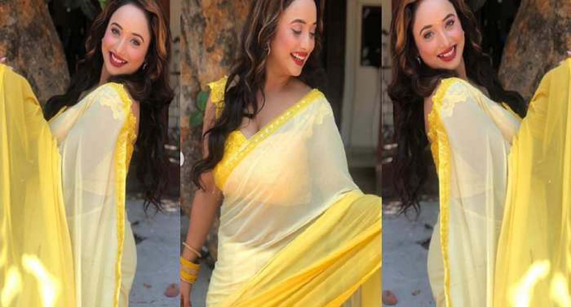 Rani Chatterjee: रानी चटर्जी ने येलो साड़ी पहनकर बिखेरा अपने हुस्न का जलवा, देखें फोटोज