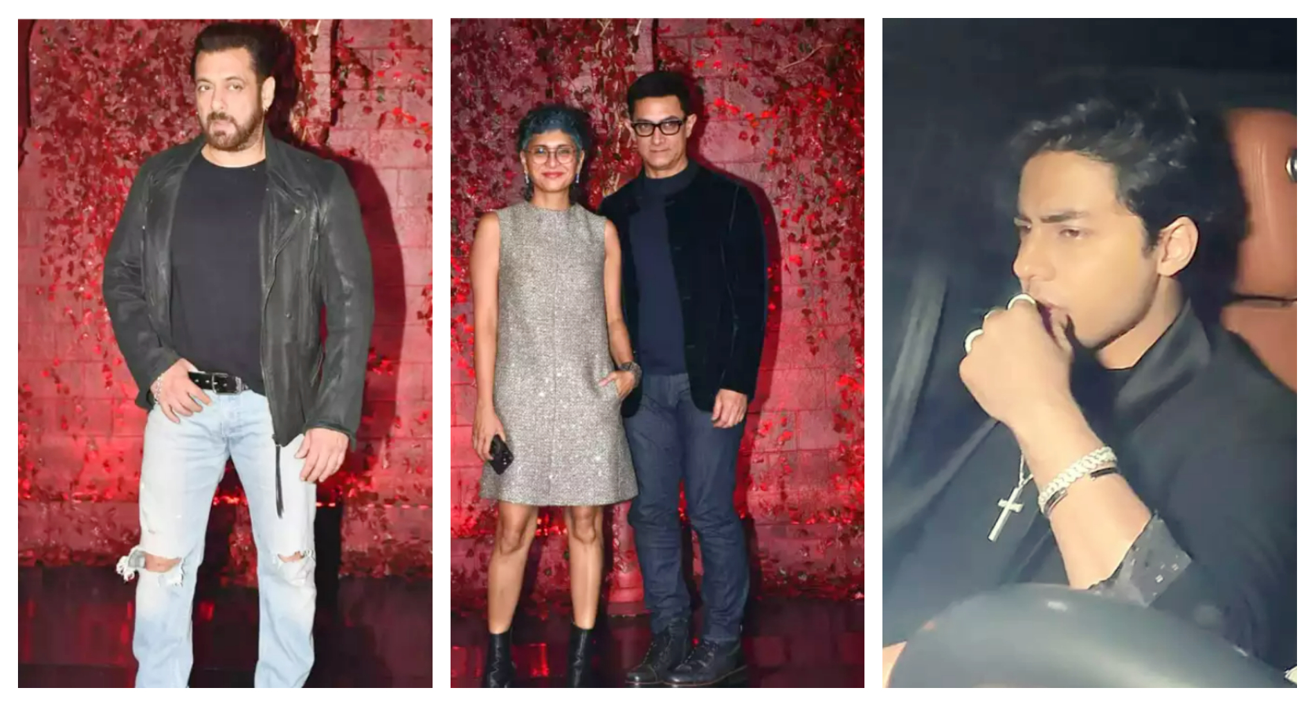 Karan Johar की पार्टी में Salman Khan की एंट्री, Ex वाइफ संग पहुंचे Aamir Khan, Aryan Khan ने भी की शिरकत