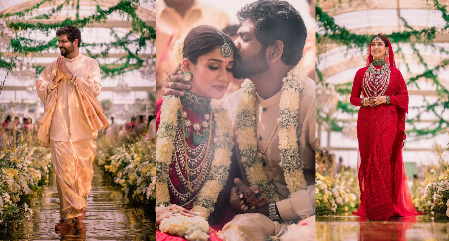 Nayanthara और  Vignesh हुए पति – पत्नी ,साझा की अपनी शादी की तस्वीरें तिरुपति के पंडितों ने कराया विवाह संपन्न
