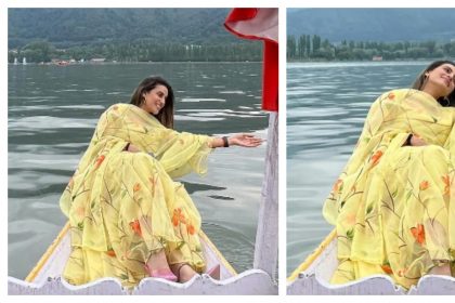 बोट में समंदर का नजारा एंजॉय करते  हुए Akshara Singh का दिखा खूबसूरत अंदाज, वायरल हुई तस्वीरें