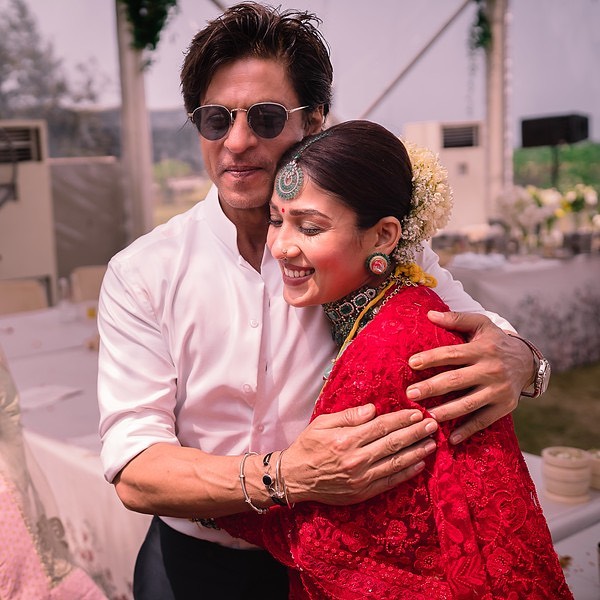 Shah Rukh Khan with Nayanthara 