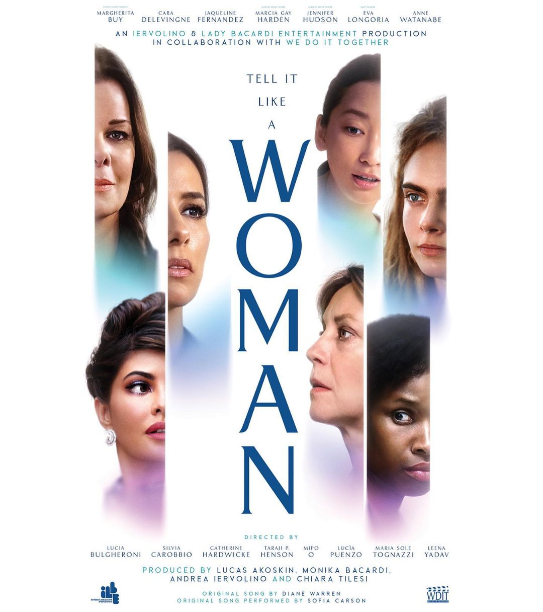 Jacqueline Fernandez film poster Tell It Like A Woman