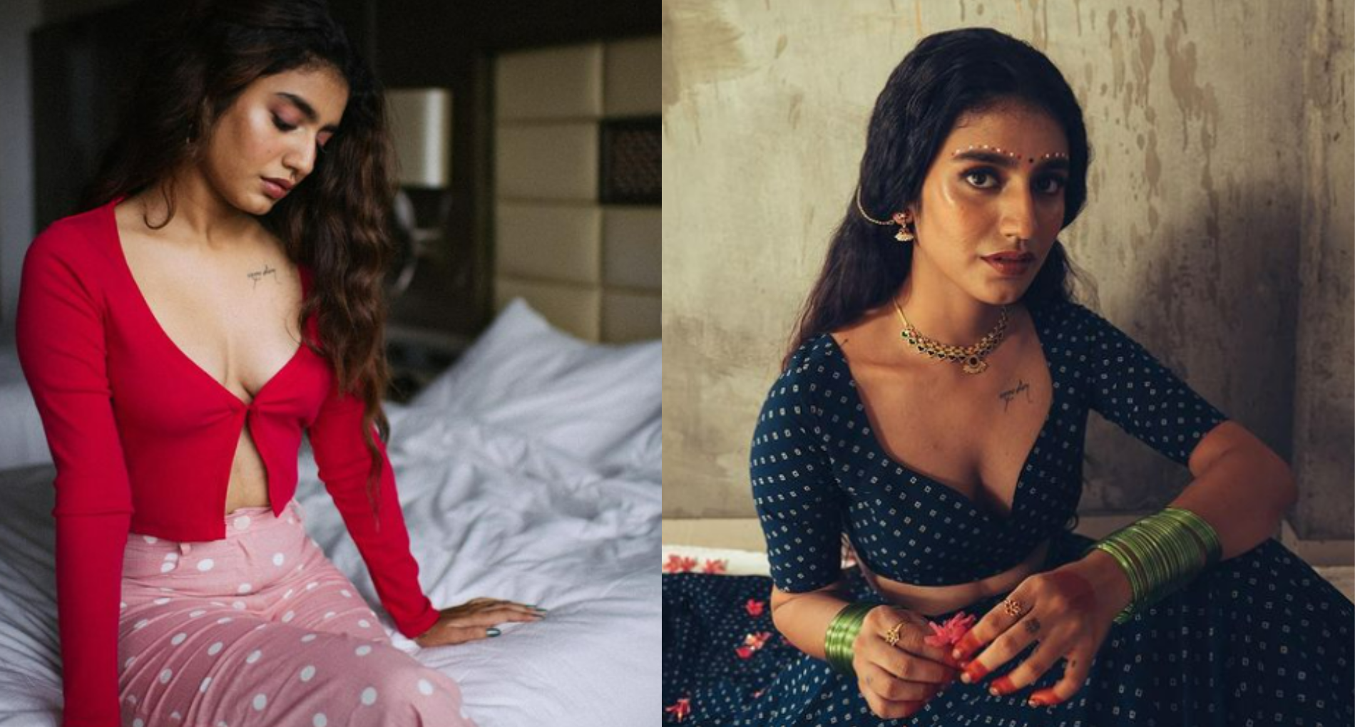 प्रिया प्रकाश वारियर ने डीप नैक ड्रेस में शेयर की अपनी हॉट तस्वीरें, फैंस ने कहा – ‘सेक्सी प्रिया’