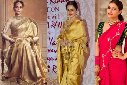 Bollywood Actresses: रेखा से लेकर इन खूबसूरत एक्ट्रेसेस ने साड़ी पहने ढाया कहर …