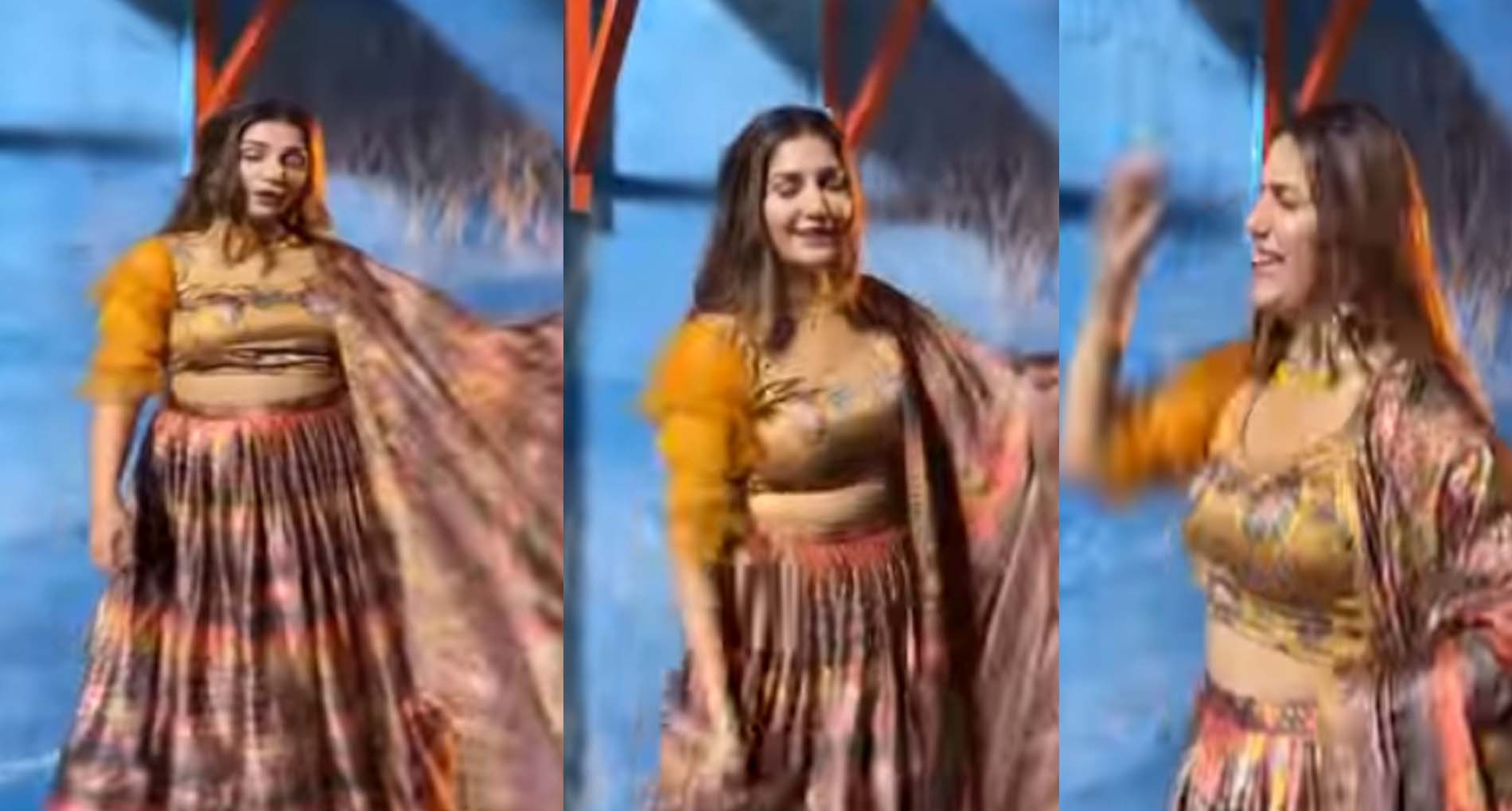 Sapna Choudhary Dance Video: सपना चौधरी ने लहंगा पहन मटकाई जोरदार कमर, फैंस हुए मदहोश