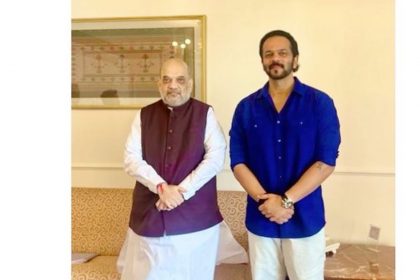 निर्देशक रोहित शेट्टी ने की गृह मंत्री अमित शाह से मुलाकात, तस्वीर शेयर कर लिखा- सम्मान की बात
