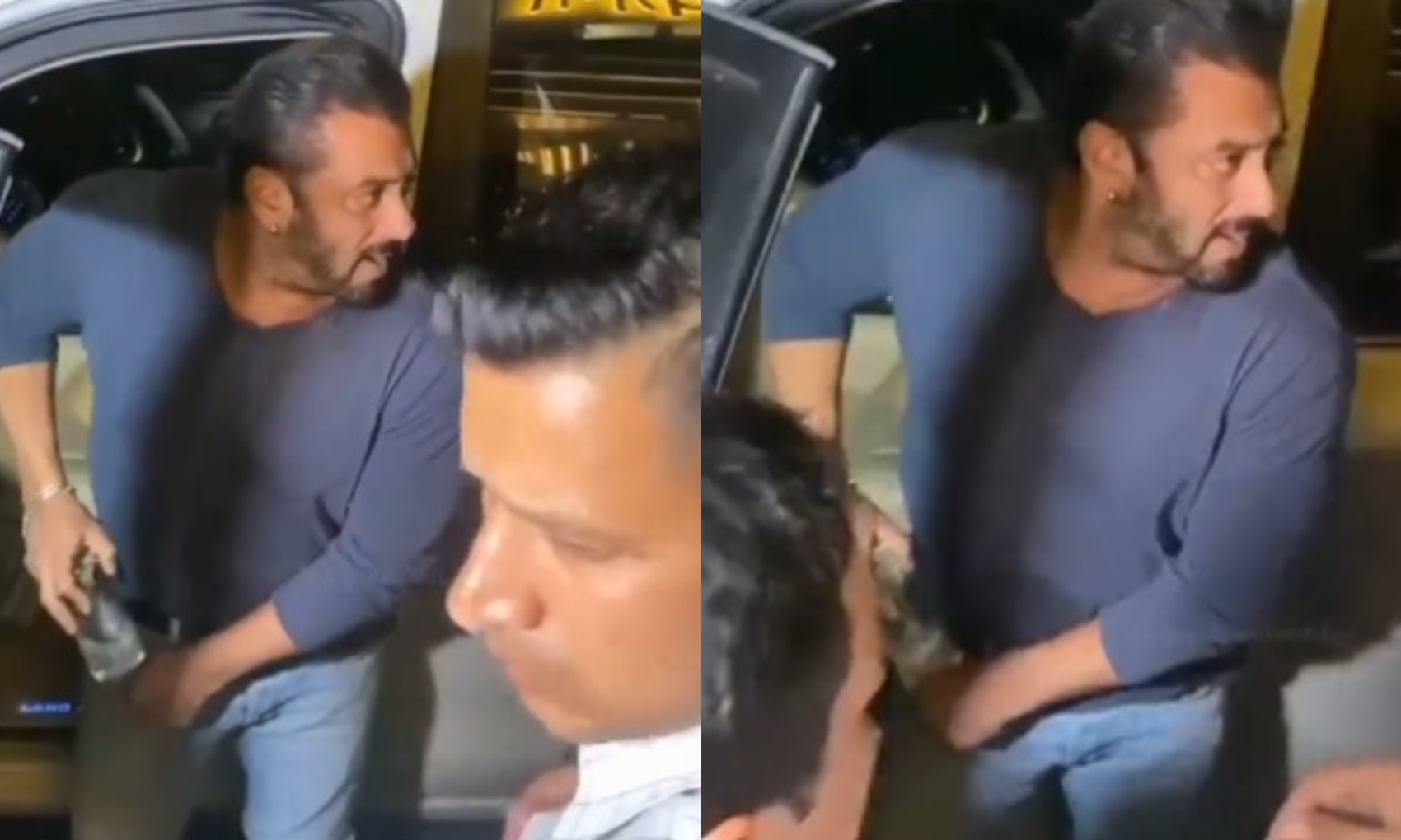 Salman Khan: हाथ में शराब का ग्लास लिए पार्टी में पहुंचे सलमान खान, कैमरा देख पॉकेट में छिपाते आए नजर
