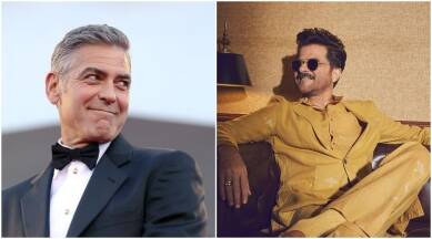George Clooney With Anil Kapoor 