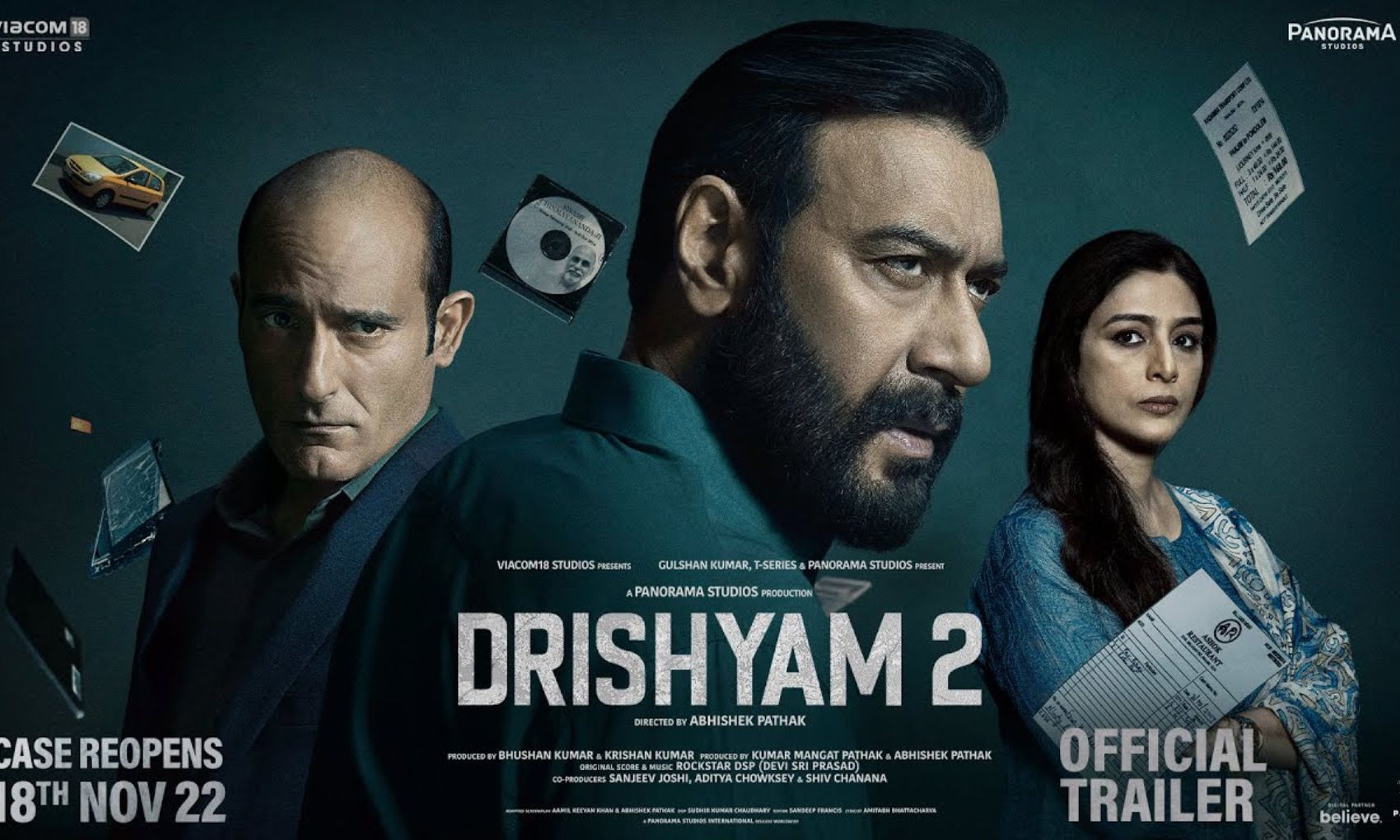 Drishyam 2 Box Office Collection Day 2: दर्शकों को पसंद आ रही है अजय देवगन की ‘दृश्यम 2’, बनाया नया रिकॉर्ड