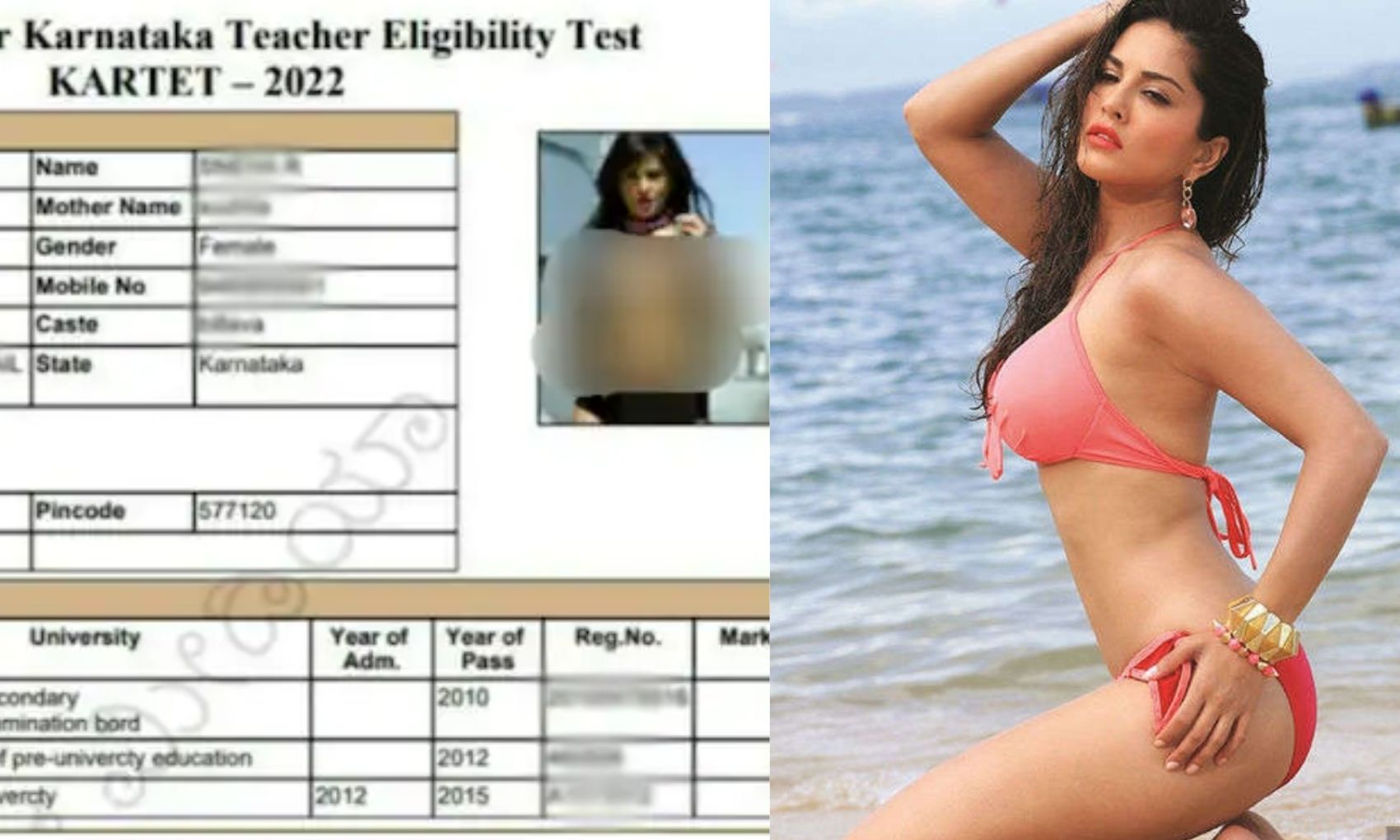 Sunny Leone: छात्रा के एडमिट कार्ड पर लगी सनी लियोन की अश्लील फोटो देखकर उड़ गए स्टूडेंट के होश, मच गया हंगामा